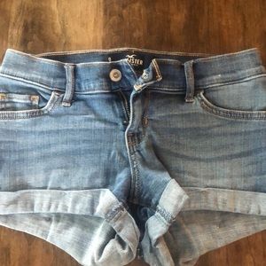 Hollister jean shorts
